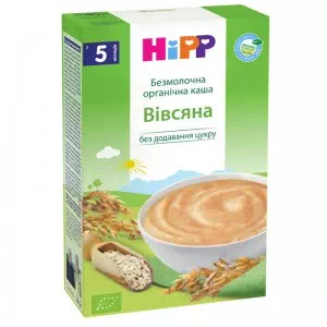 HIPP Каша б молочная органич.овсяная 200г- цены в Никополе