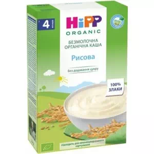 HIPP Каша б молочная органич.рисовая 200г- цены в Тараще