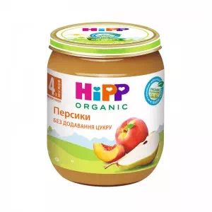 Інструкція до препарату HIPP Пюре персики 125г