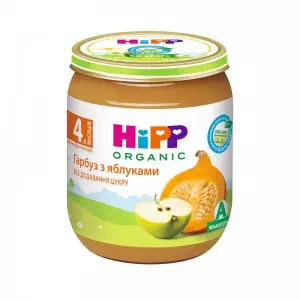 HIPP Пюре овоще-фруктовое Тыква с яблоками 125г- цены в Покрове
