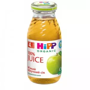HIPP Сок мягкий яблочный 200мл- цены в Краматорске
