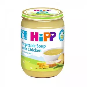 HIPP Суп Овощной с цыпленком 190г- цены в Вишневом