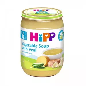 HIPP Суп Овощной с нежной телятиной 190г- цены в Мариуполе
