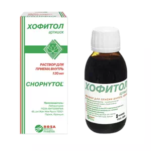 Хофітол розчин для перорального застосування флакон 120мл- ціни у Оріхові