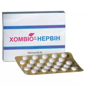 Хомвио-Нервин таблетки №50- цены в Днепрорудном