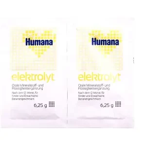 Humana Електроліт регідратація. питний з бананом 6.25г- ціни у Енергодарі
