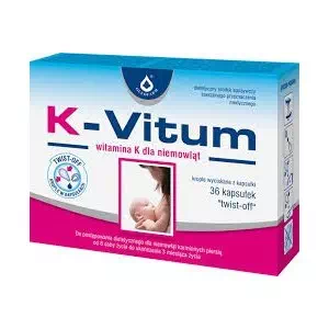 K-Vitum капсули 25мкг №36 для дітей з 8 днів до 3міс.- ціни у Одесі