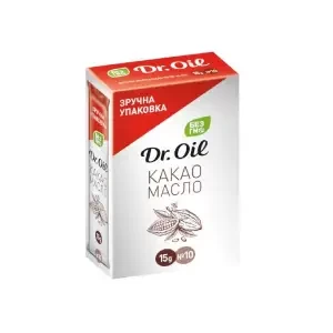 Какао олія Dr.Oil стик 15г №10- ціни у Дніпрі