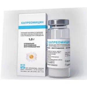 Капреоміцин пор.д р-ну ін.1.0г фл.*- ціни у Нікополі