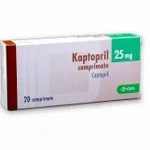 Каптоприл таблетки 0.025г №20 КРКА- цены в Мариуполе