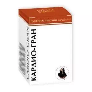 Кардио-гран гранулы гомеопатические в полимерном пенале 10г- цены в Киеве