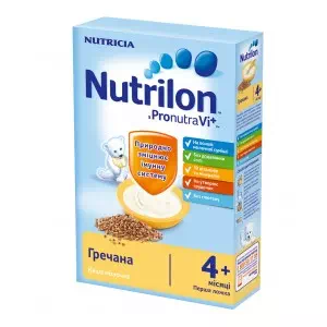 Каша Молочная сухая быстрорастворимая Nutrilon «гречневая» 225г- цены в Дружковке