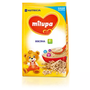 Каша молочная сухая быстрорастворимая овсяная Milupa для детей от 6-ти месяцев- цены в Кропивницкий