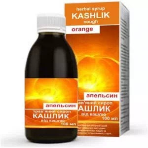 Инструкция к препарату Кашлик Апельсин сироп 100мл