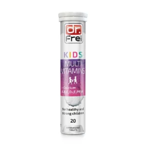 Вітаміни Kids Мультивітамін + Кальцій Swiss Energy by Dr.Frei таблетки шипучі 20 шт- ціни у Кременчуці