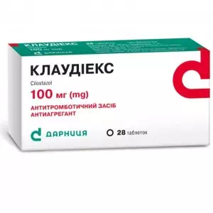 КЛАУДИЕКС табл.100 мг №28- цены в Луцке