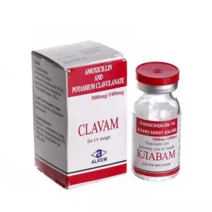 Отзывы о препарате Клавам порошок для приготовления раствора для инъекций 500 мг 100 мг №1