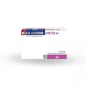 Ко-Сентор таблетки 100 мг 25 мг №30- цены в Днепре