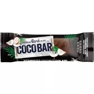 Батончик віт.кокос. COCO BAR з какао шокол.глазур. 40г- ціни у Броварах
