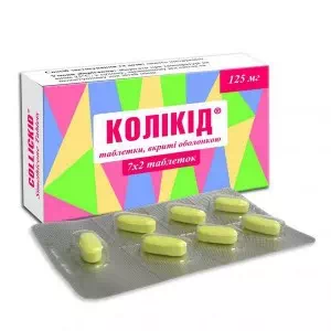 Коликид таблетки 125мг №30- цены в Черновцах