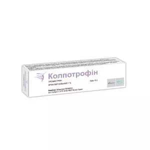 Колпотрофин крем вагинальный 1% 15г- цены в Мелитополь
