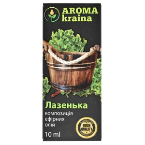 Композиція ефірних олій Лазенька 10мл AROMA KRAINA- ціни у Дніпрі