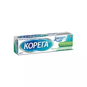 Крем Корега (Corega) для фіксації зубних протезів Екстра сильний, 40 г- ціни у Пологах