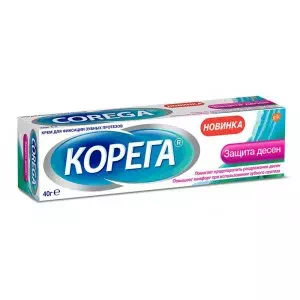 Корега Крем д/фіксації зубних протезів захист ясен туба 40г- ціни у Ужгороді