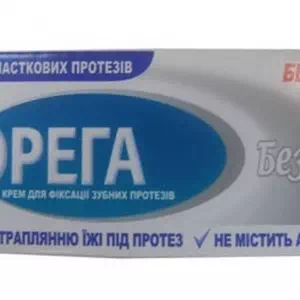Корега Крем для фиксации зубных протезов без вкуса 40мл- цены в Нововолынске