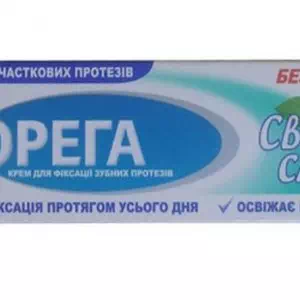 Корега Крем для фиксации зубных протезов вкус свежесть 40мл- цены в Днепре