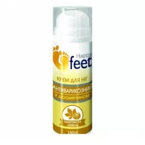 Крем для ніг Happy Feet Антиварикозний 150 мл- ціни у Черкасах