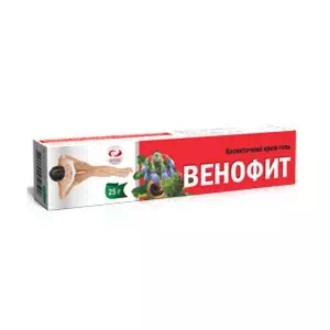 Крем-гель Веноверт (Венофит) косметический 25 г- цены в Першотравенске