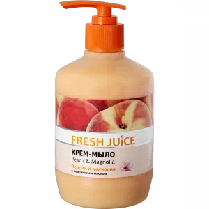 крем-мило Fresh Juice Peach&Magnolia 460мл дой-пак- ціни у Вишневому