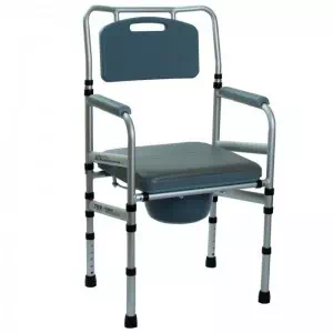 Кресло-туалет с мягкой крышкой для сидения (высота: 40-55) ширина 43 арт.OSD-LY901- цены в Энергодаре