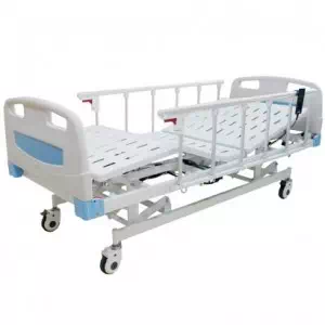 Кровать больничная с электромотором на колесах, с перилами, стальной каркас (4 секции) 210х98 арт.OSD-LY9007- цены в Бахмуте