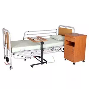 Кровать металлическая с электромотором, поручни, регулируемая высота 26-68см арт.OSD-9576- цены в Житомир