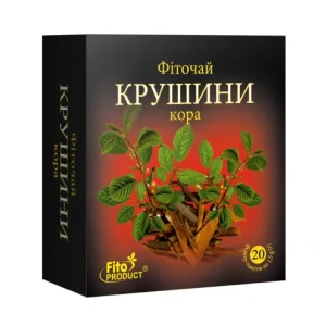 Фиточай Крушины кора в по 1,5 г №20 Фитопродукт- цены в Чернигове