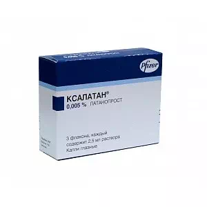 Отзывы о препарате Ксалатан глазные капли 0,005% флакон 2.5мл №3