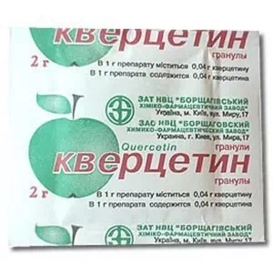 Кверцетина гранулы пакет 2г- цены в Дружковке