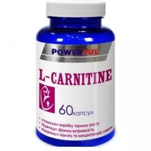 L-Карнитин капс.250 мг №60- цены в Днепре