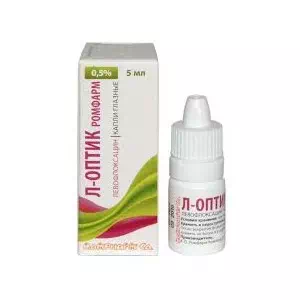 Л-Оптик Ромфарм кап. очні р-н 5 мг/мл фл 5 мл N1- ціни у Кремінній