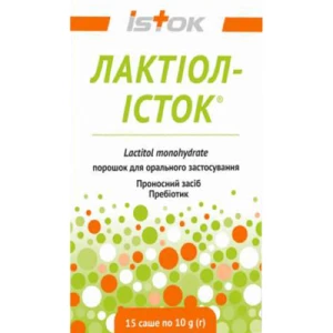Лактиол-Исток порошок для перорального применения 10г саше №15- цены в Краматорске