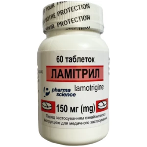 Ламітрил таблетки 150мг №60- ціни у Южноукраїнську