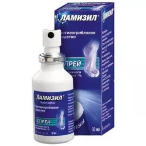 Ламізил спрей для зовнішнього застосування 1% флакон 30мл- ціни у Ківерцях