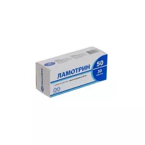 ЛАМОТРИН таблетки 50МГ №10Х3- ціни у Дніпрі
