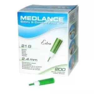 Ланцет безопасный, стерильный, Medlance plus Extra 21G №200- цены в Коломые