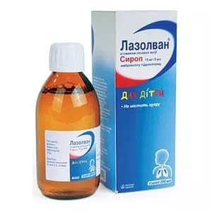Відгуки про препарат Лазолван зі смаком лісових ягід сироп 15мг / 5мл 200мл