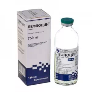 лефлоцин р-р инф. 5мг мл 150мл стекло инд уп- цены в Южноукраинске