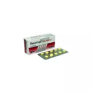 Лекоптин таблетки 80 мг №50 (10х5)- цены в Днепре