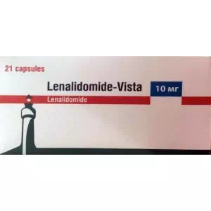 ЛЕНАЛІДОМІД-ВІСТА капсули тв. по 10 мг №21 (7х3)- ціни у Броварах
